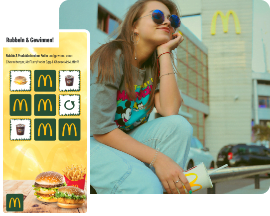 McDonald's Scratch Card Game | Brame