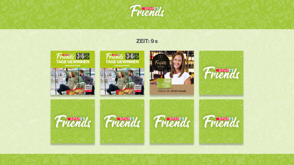 SPAR Friends Memory Game | Brame