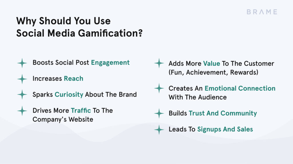Benefits Of Social Media Gamification | Brame