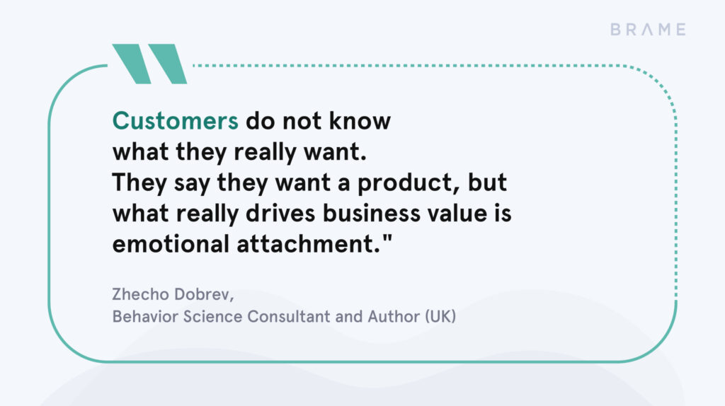 Customer Loyalty Is Emotional Attachment | Brame