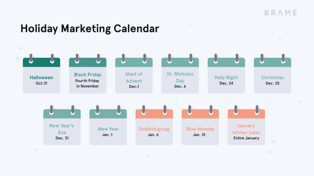 Holiday Marketing Calendar | Brame