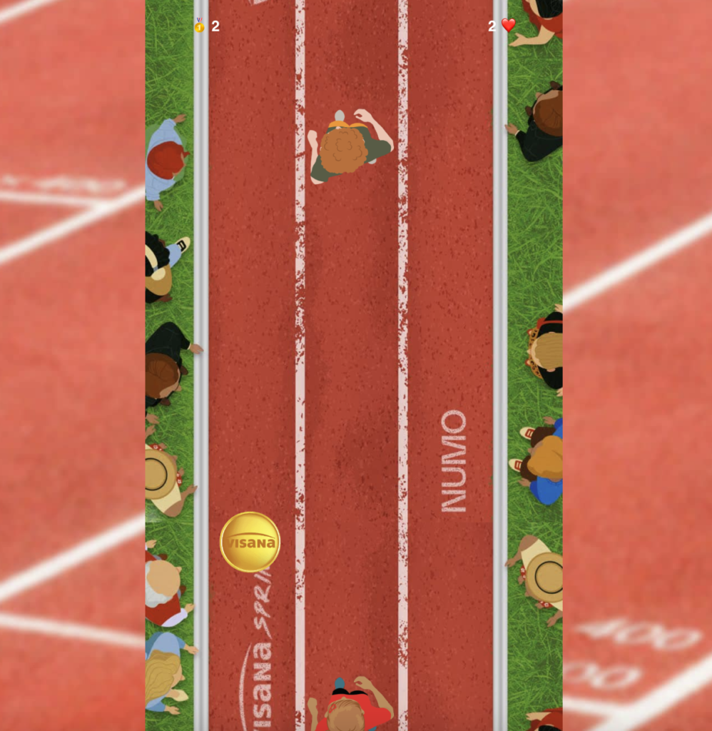 Visana Sprint Game | Brame
